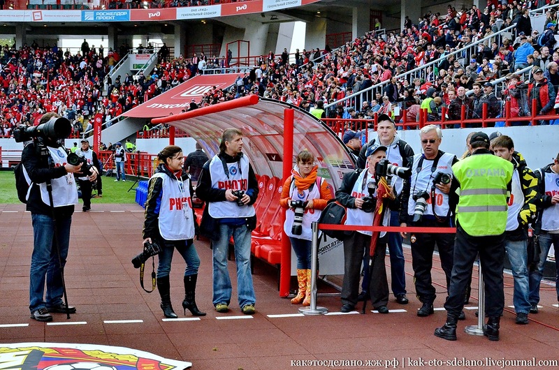 Как организована съемка футбольного матча Как организована съемка футбольного матча