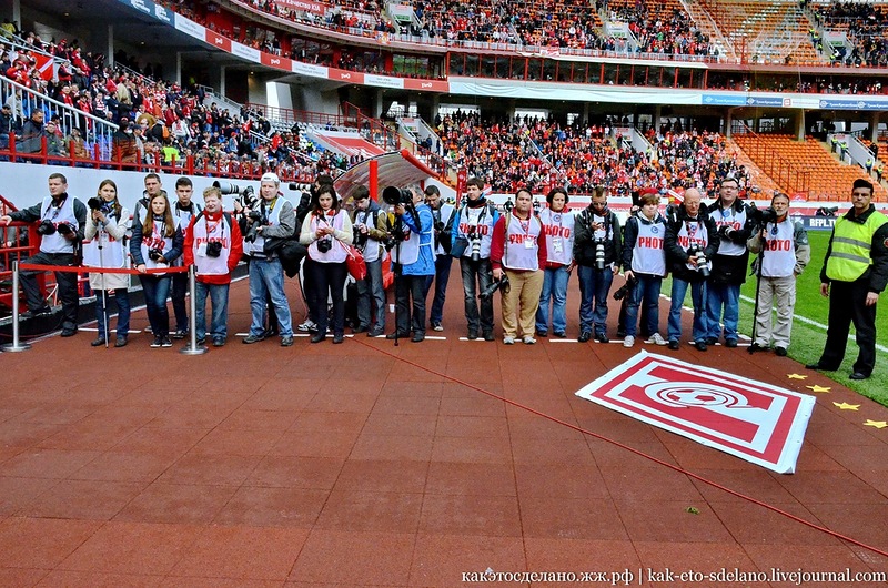 Как организована съемка футбольного матча Как организована съемка футбольного матча
