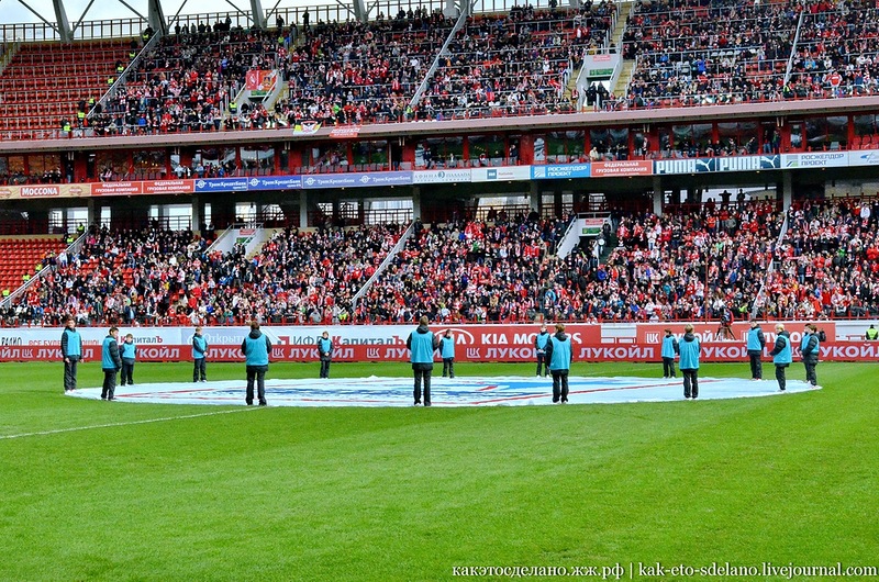 Как организована съемка футбольного матча Как организована съемка футбольного матча