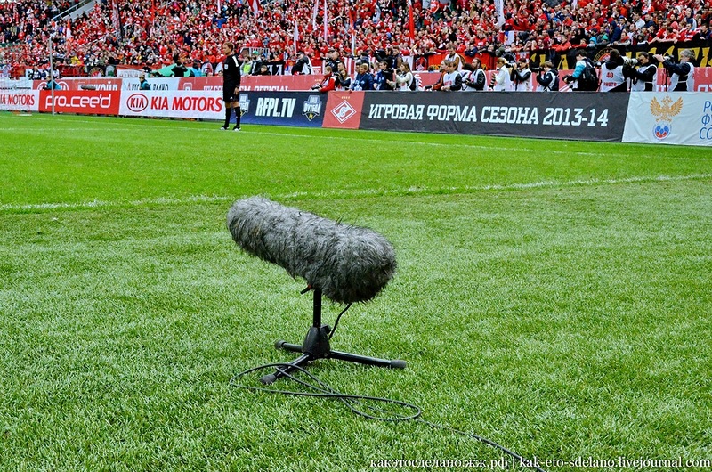 Как организована съемка футбольного матча Как организована съемка футбольного матча