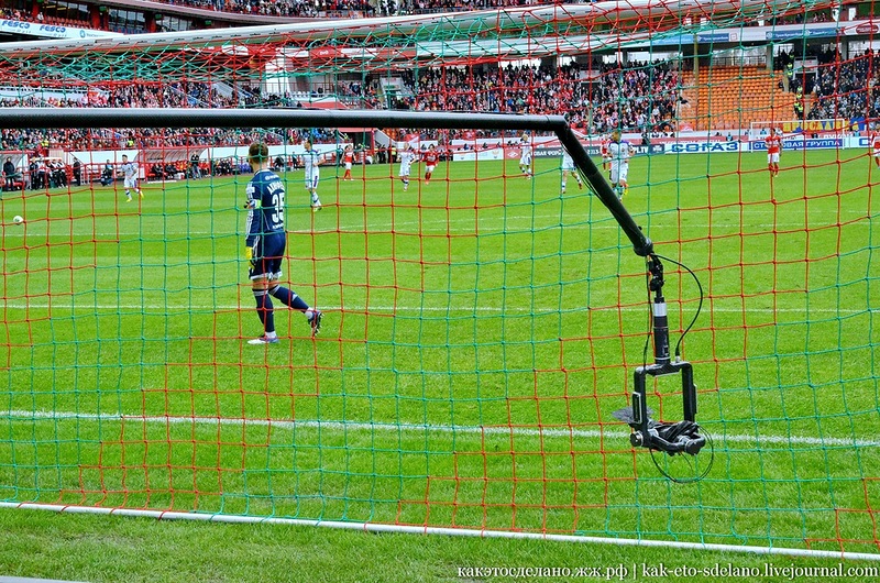 Как организована съемка футбольного матча Как организована съемка футбольного матча