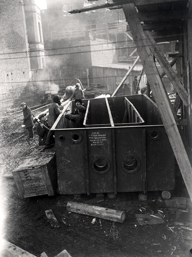 Как строили первую очередь Московского метрополитена (75 фото)