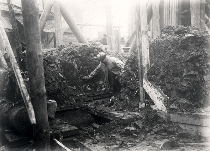 Как строили первую очередь Московского метрополитена (75 фото)