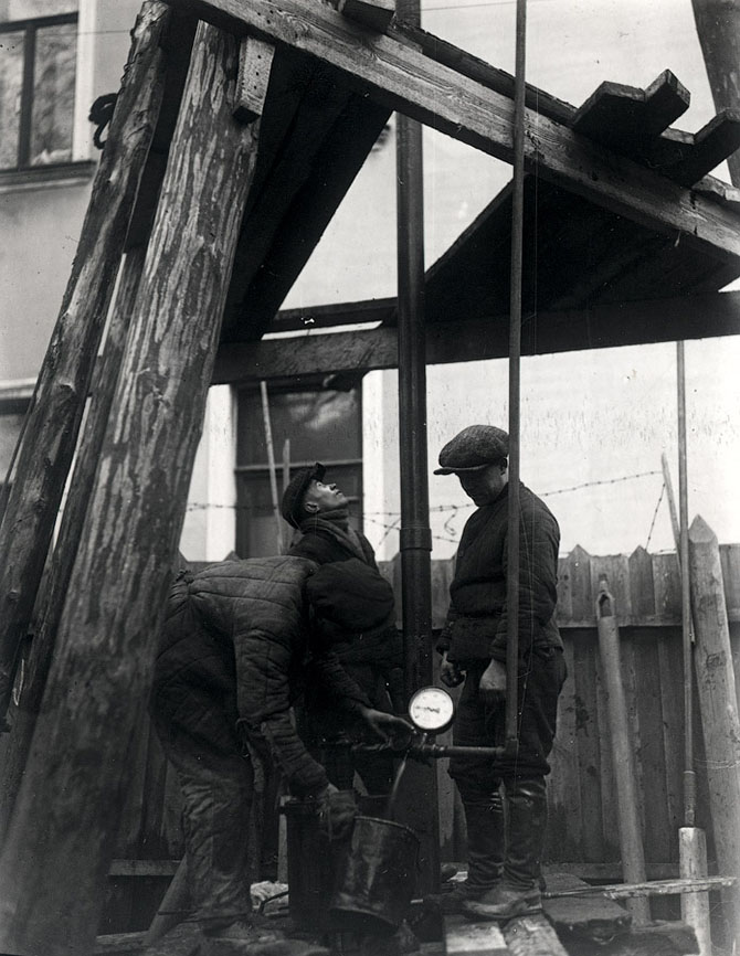 Как строили первую очередь Московского метрополитена (75 фото)