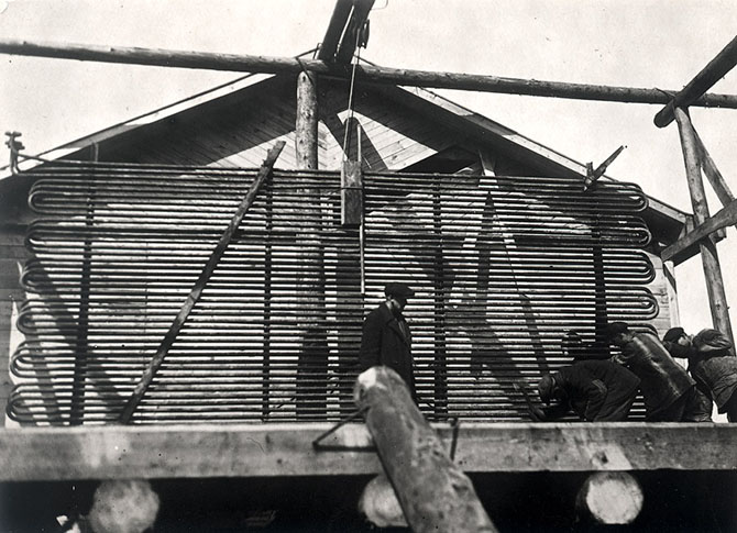 Как строили первую очередь Московского метрополитена (75 фото)