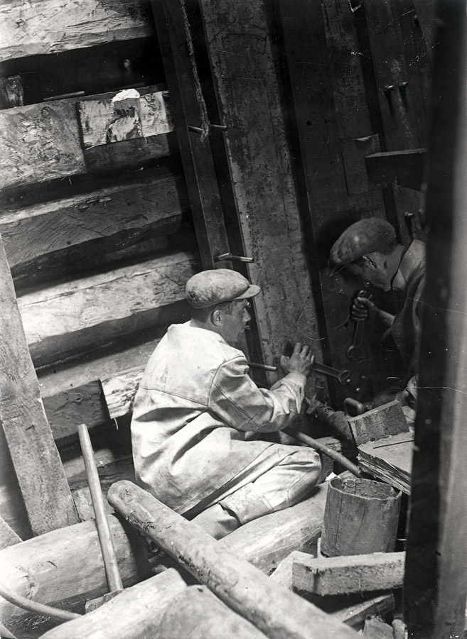 Как строили первую очередь Московского метрополитена (75 фото)