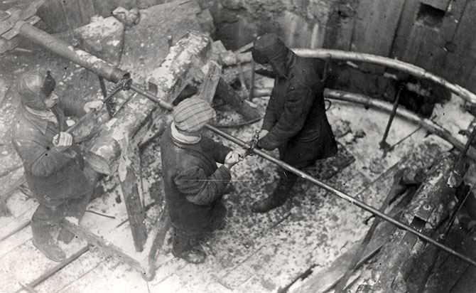 Как строили первую очередь Московского метрополитена (75 фото)