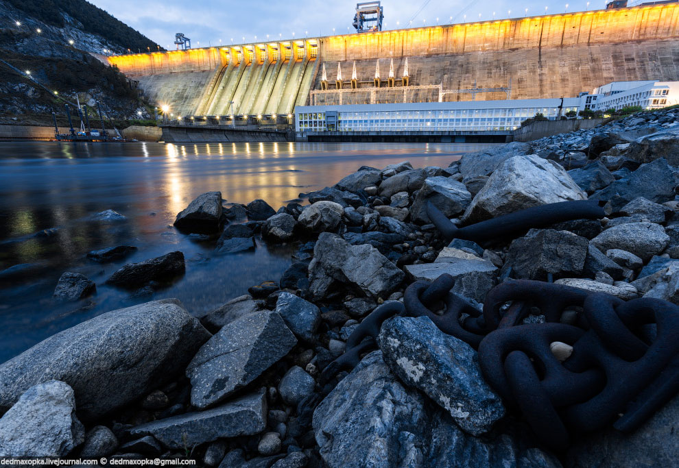 Зейская ГЭС в Амурской области (28 фото)