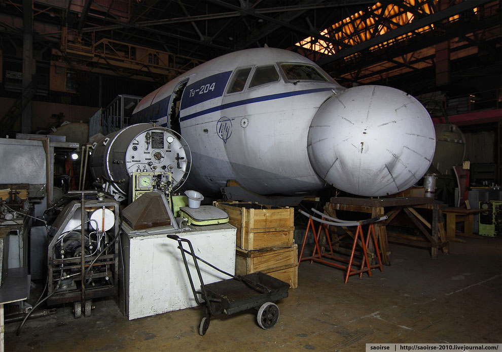 «Туполев» изнутри (24 фото)