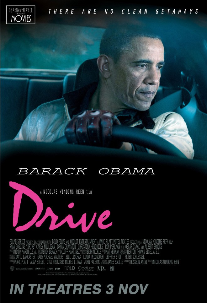 Меркель, Путин и Обама в роли героев известных кинофильмов