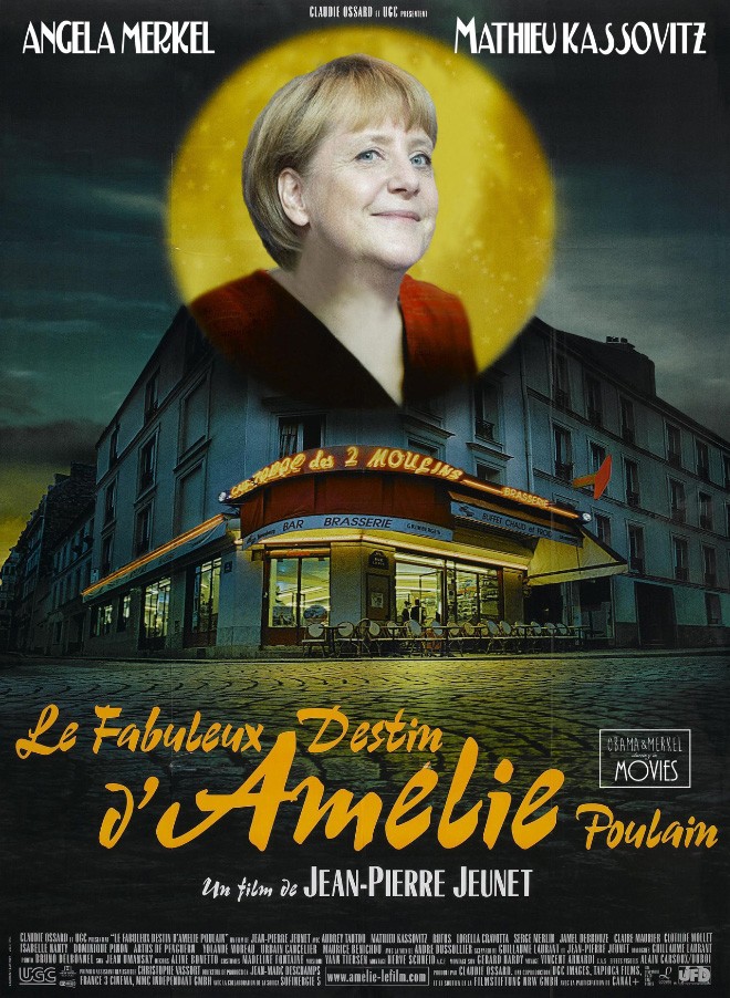 Меркель, Путин и Обама в роли героев известных кинофильмов