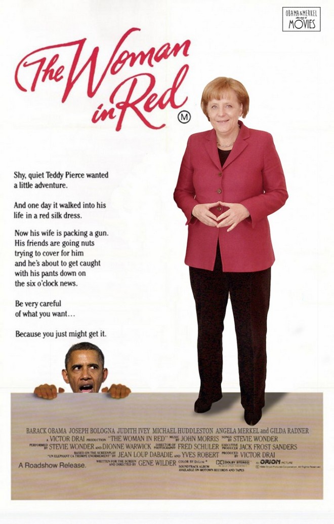 Меркель, Путин и Обама в роли героев известных кинофильмов