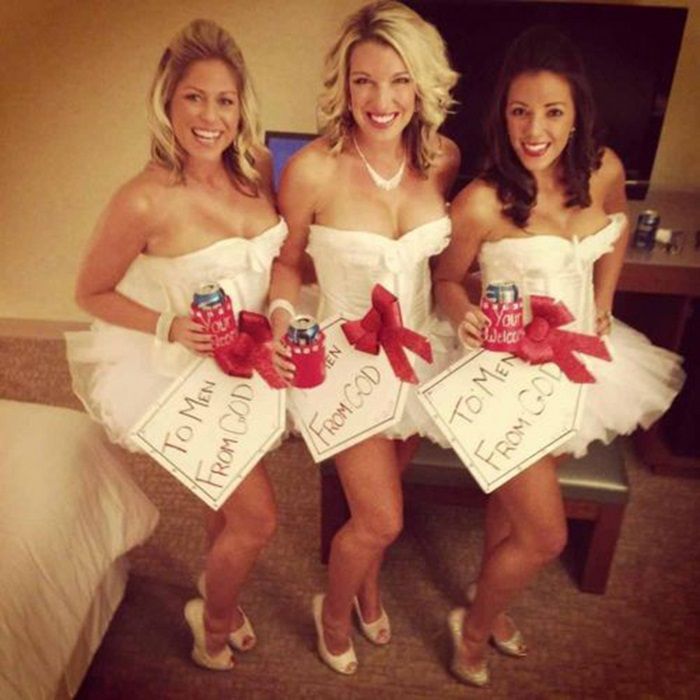 Девчонки на Хэллоуине