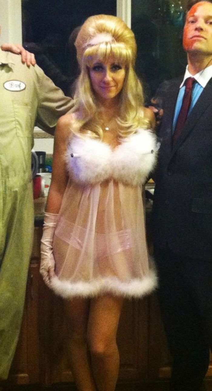 Девчонки на Хэллоуине