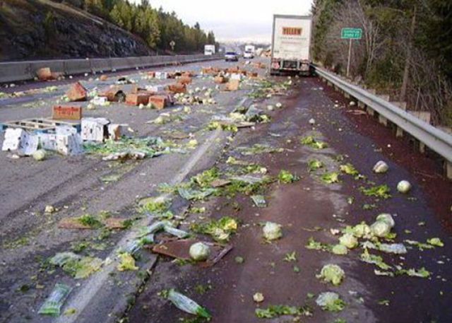 Аварии с грузовиками