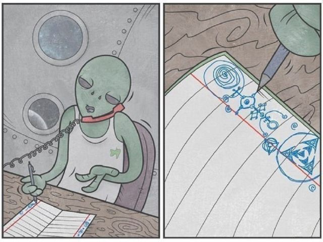 Смешные комиксы