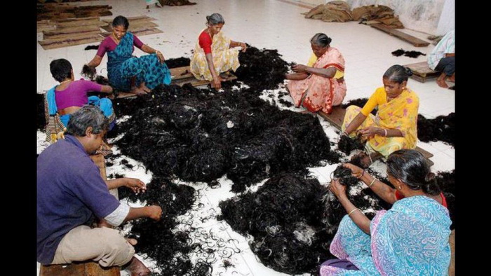 Продажа волос – выгодный бизнес, которым промышляют многие храмы в Индии