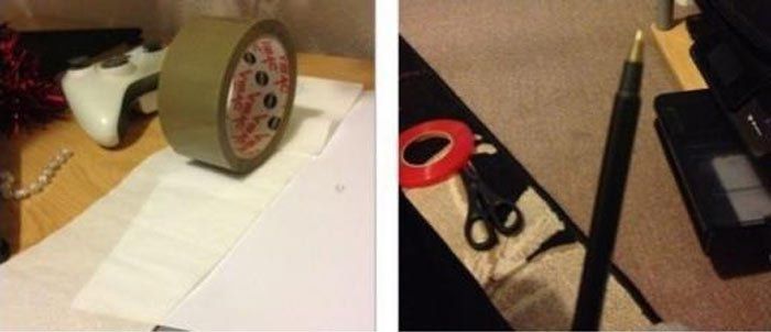 Прикол с туалетной бумагой (3 фото)