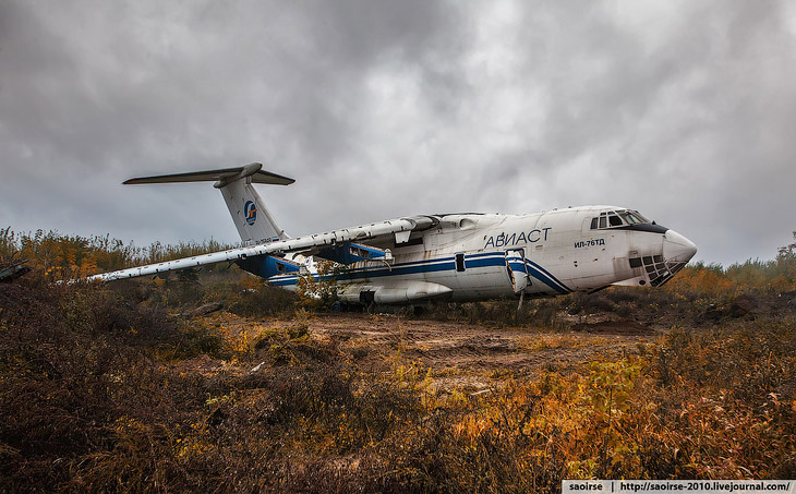 Кладбище самолетов в Подмосковье Кладбище самолетов в Подмосковье