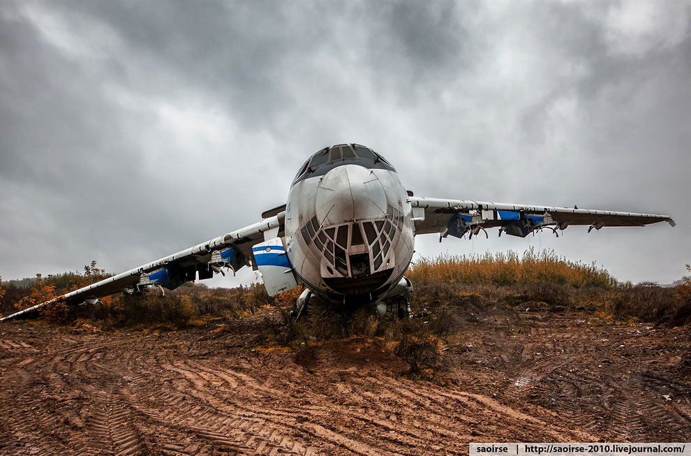 Кладбище самолетов в Подмосковье Кладбище самолетов в Подмосковье