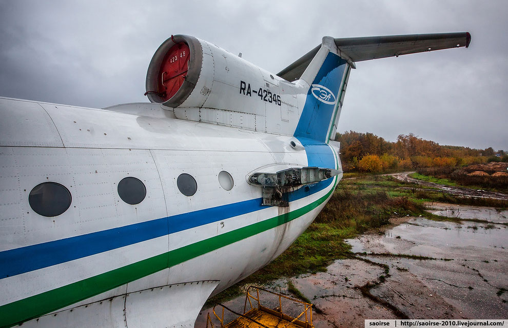 Кладбище самолетов в Подмосковье Кладбище самолетов в Подмосковье
