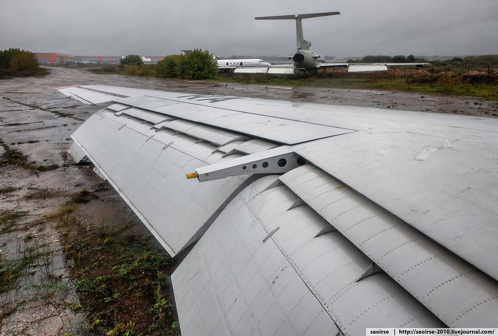 Кладбище самолетов в Подмосковье Кладбище самолетов в Подмосковье