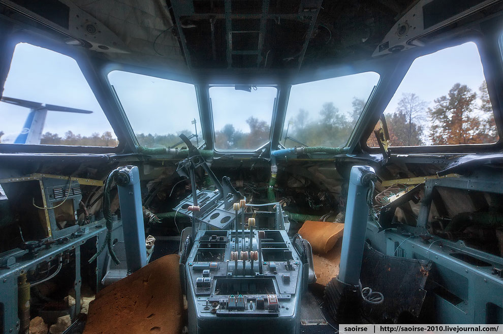 Кладбище самолетов в Подмосковье Кладбище самолетов в Подмосковье