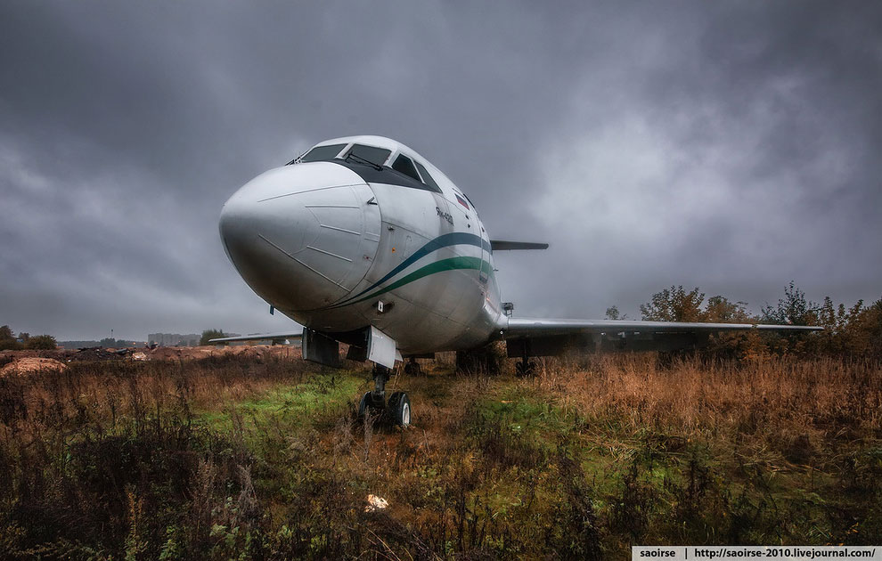 Кладбище самолетов в Подмосковье Кладбище самолетов в Подмосковье