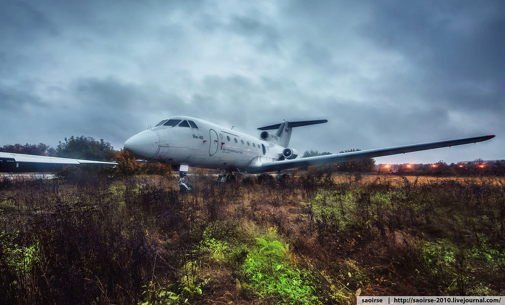 Кладбище самолетов в Подмосковье Кладбище самолетов в Подмосковье