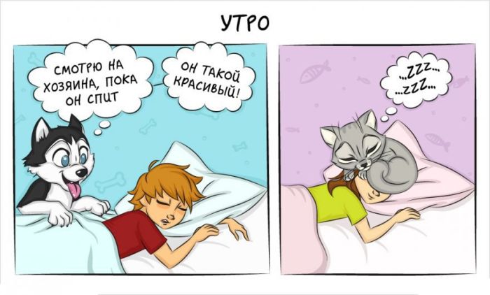 Смешные комиксы