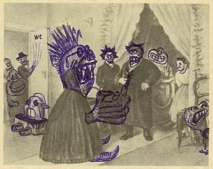 Рисунки советских школьников в учебниках