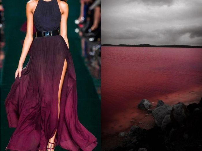 Потрясающие платья, дизайн которых навеян красотой природы Потрясающие платья, дизайн которых навеян красотой природы