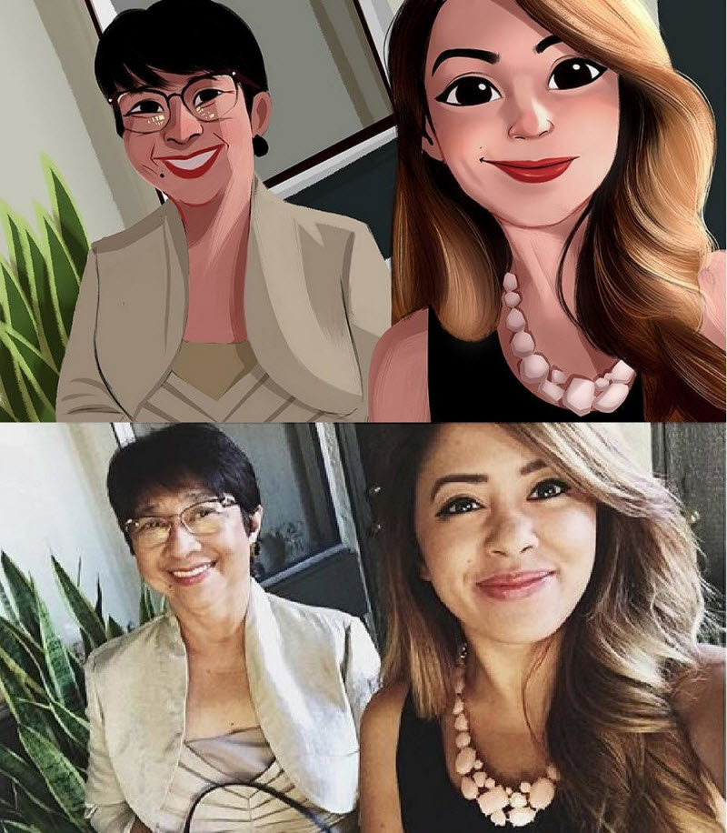 Художник превращает случайных людей в мультяшек