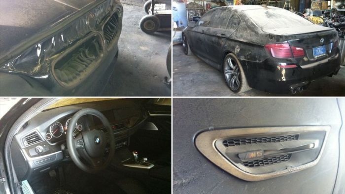 Автовоз сгорел