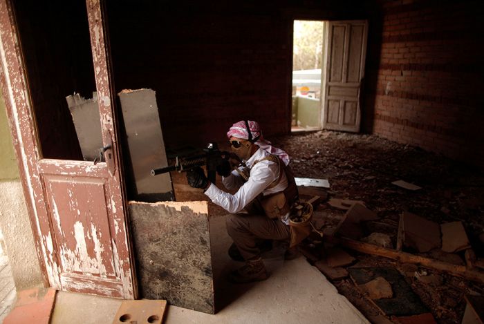 Как сражаются любители страйкбола Как сражаются любители страйкбола