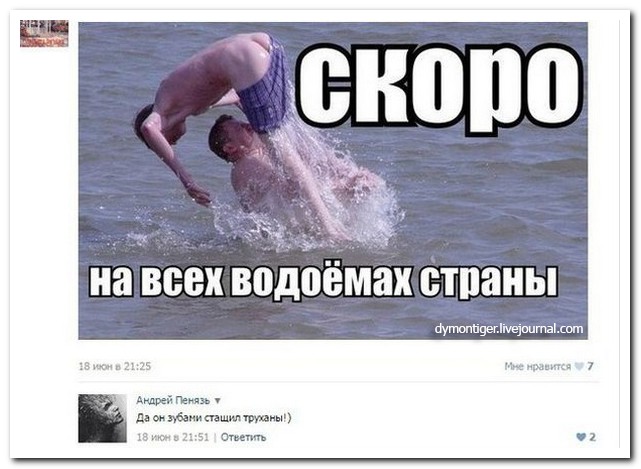 Смешные комментарии из социальных сетей