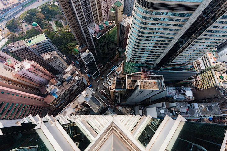 Гонконг с высоты