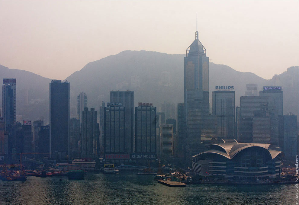 Гонконг с высоты
