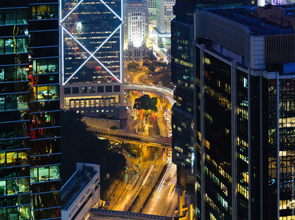 Гонконг с высоты