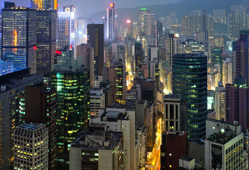Гонконг с высоты