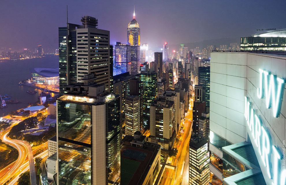 Гонконг с высоты