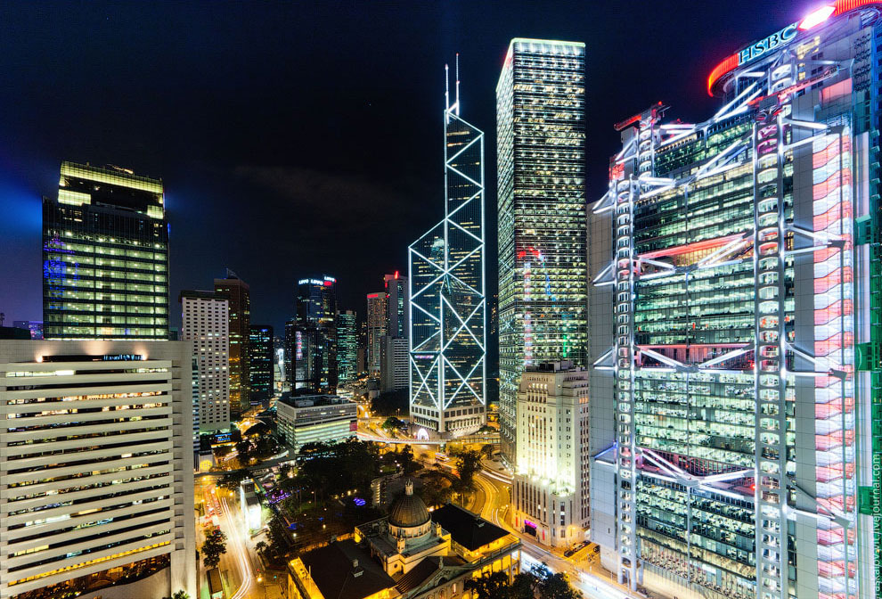 Гонконг с высоты