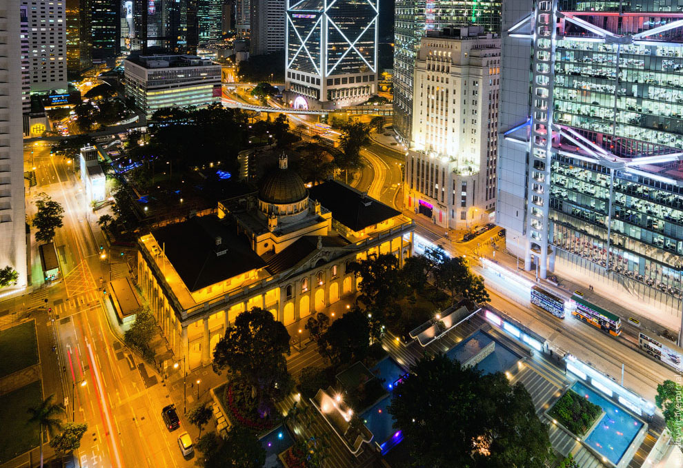 Гонконг с высоты