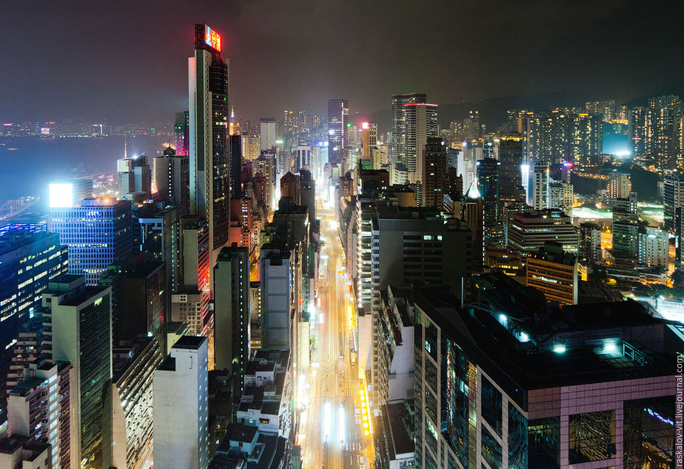 Гонконг с высоты