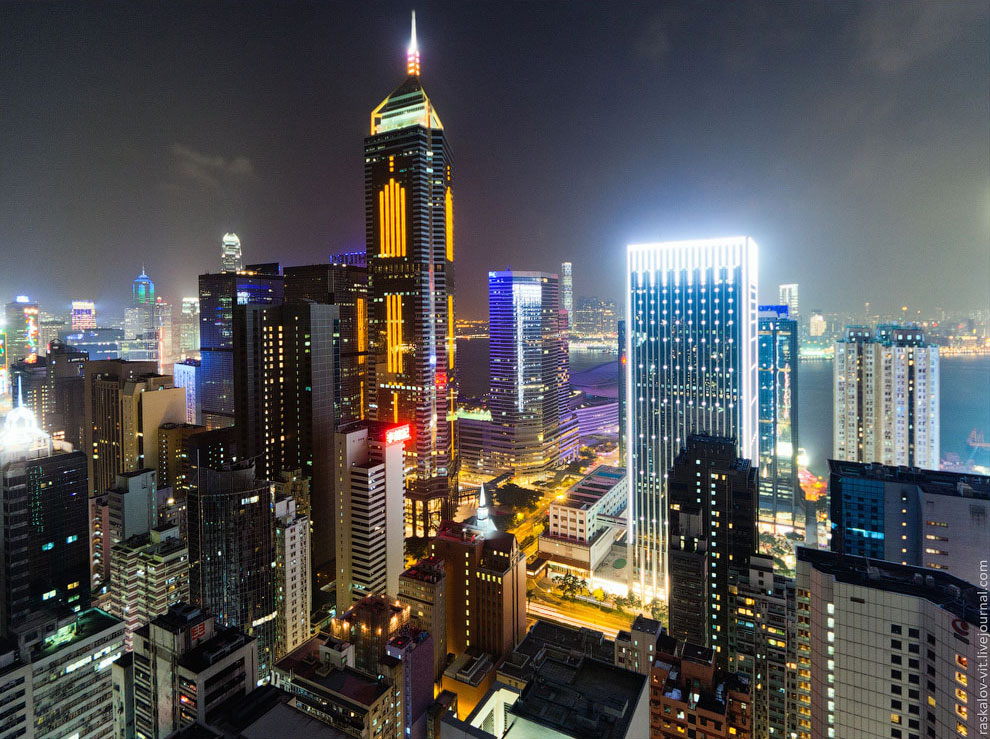 Гонконг с высоты