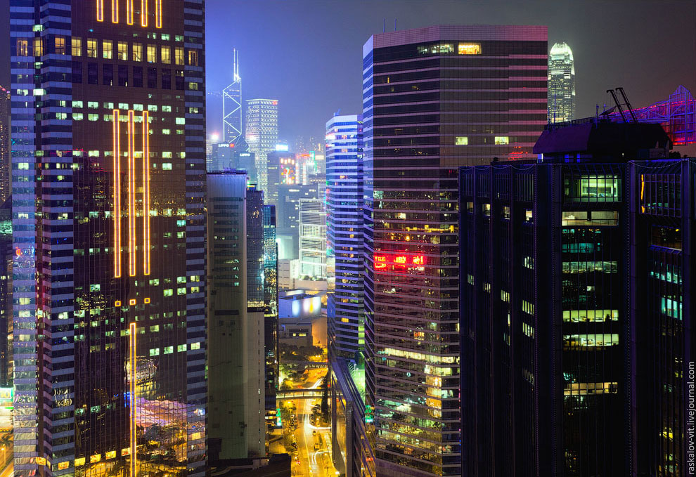 Гонконг с высоты