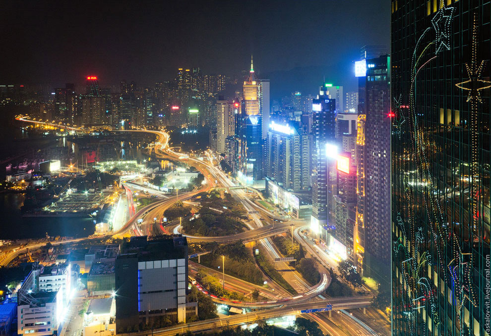 Гонконг с высоты