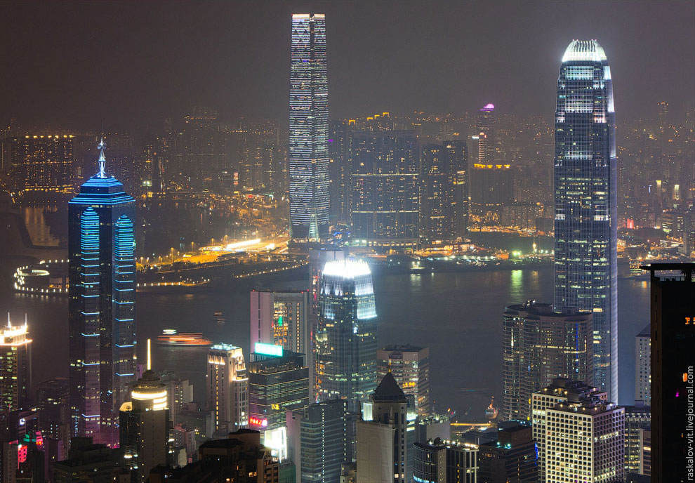 Гонконг с высоты