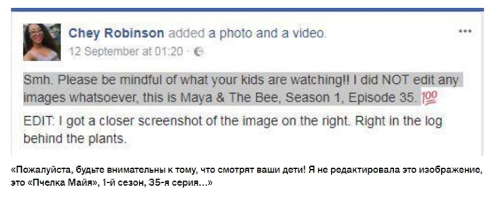Анимационный скандал: в сериале «Пчёлка Маяй» обнаружили скабрезные кадры Анимационный скандал: в сериале «Пчёлка Маяй» обнаружили скабрезные кадры