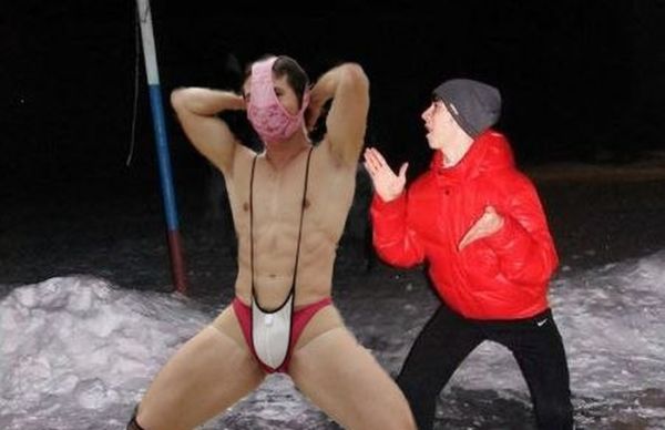 Отфотошопьте фото, чтобы я танцевал с мужиком (27 фото)